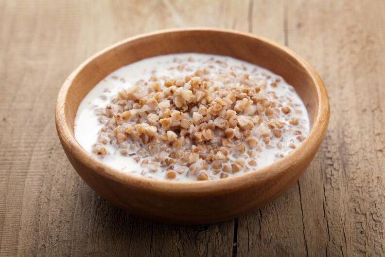 Buckwheat mam Kefir